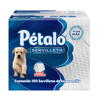 Servilletas Pétalo® Blancas 100